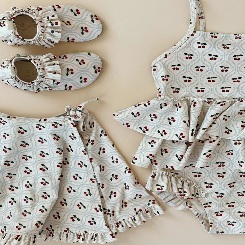 Konges Sløjd® Otroški copati za v vodo Manuca Cherry Motif Konges Sløjd