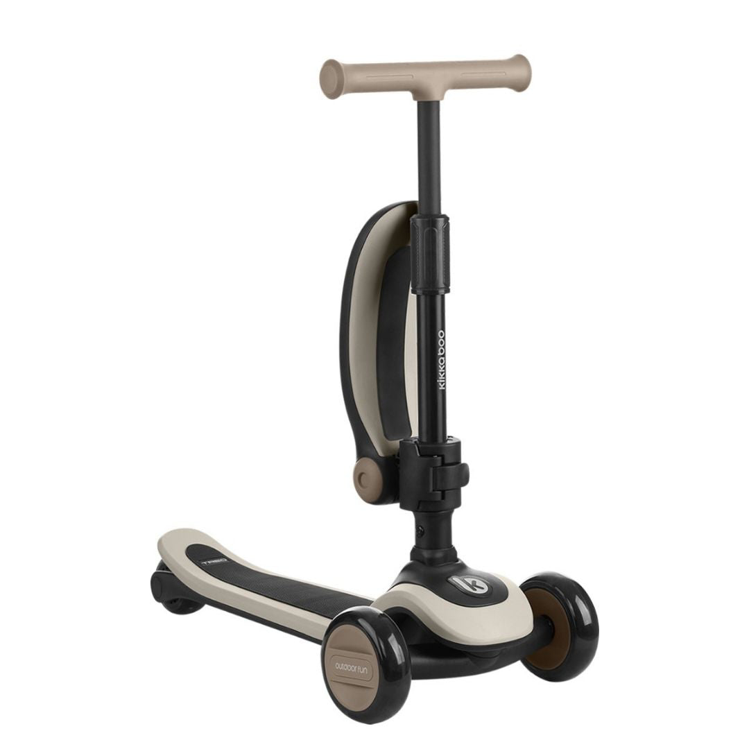 KikkaBoo® Otroški poganjalec/skiro 2v1 Treo Beige KikkaBoo