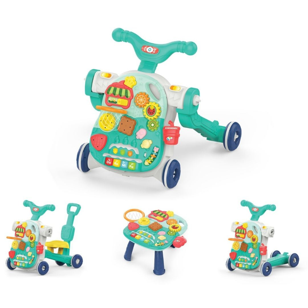 KikkaBoo® Aktivnostni voziček 4v1 Sweet Escape Mint KikkaBoo