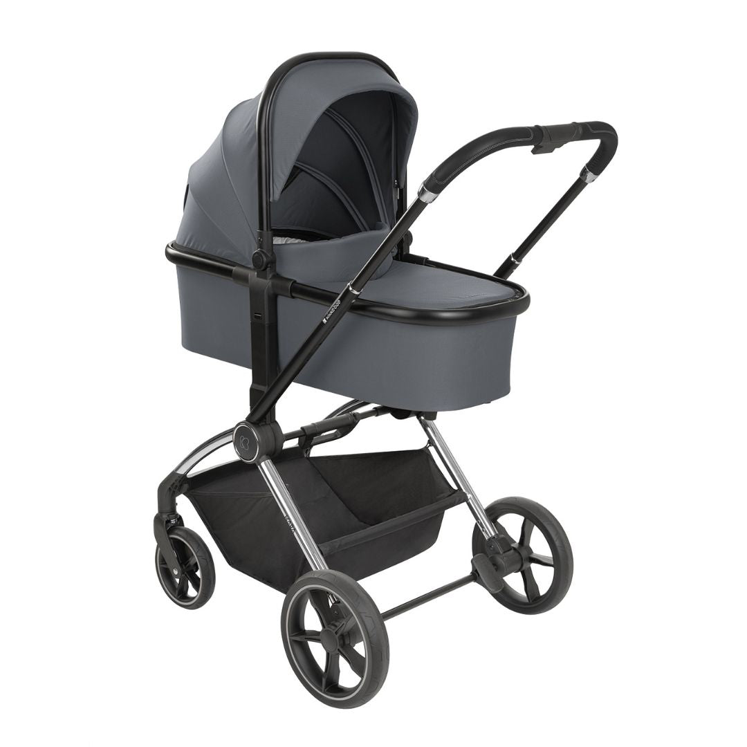 KikkaBoo® Otroški voziček s košaro 2v1 Kara Grey KikkaBoo