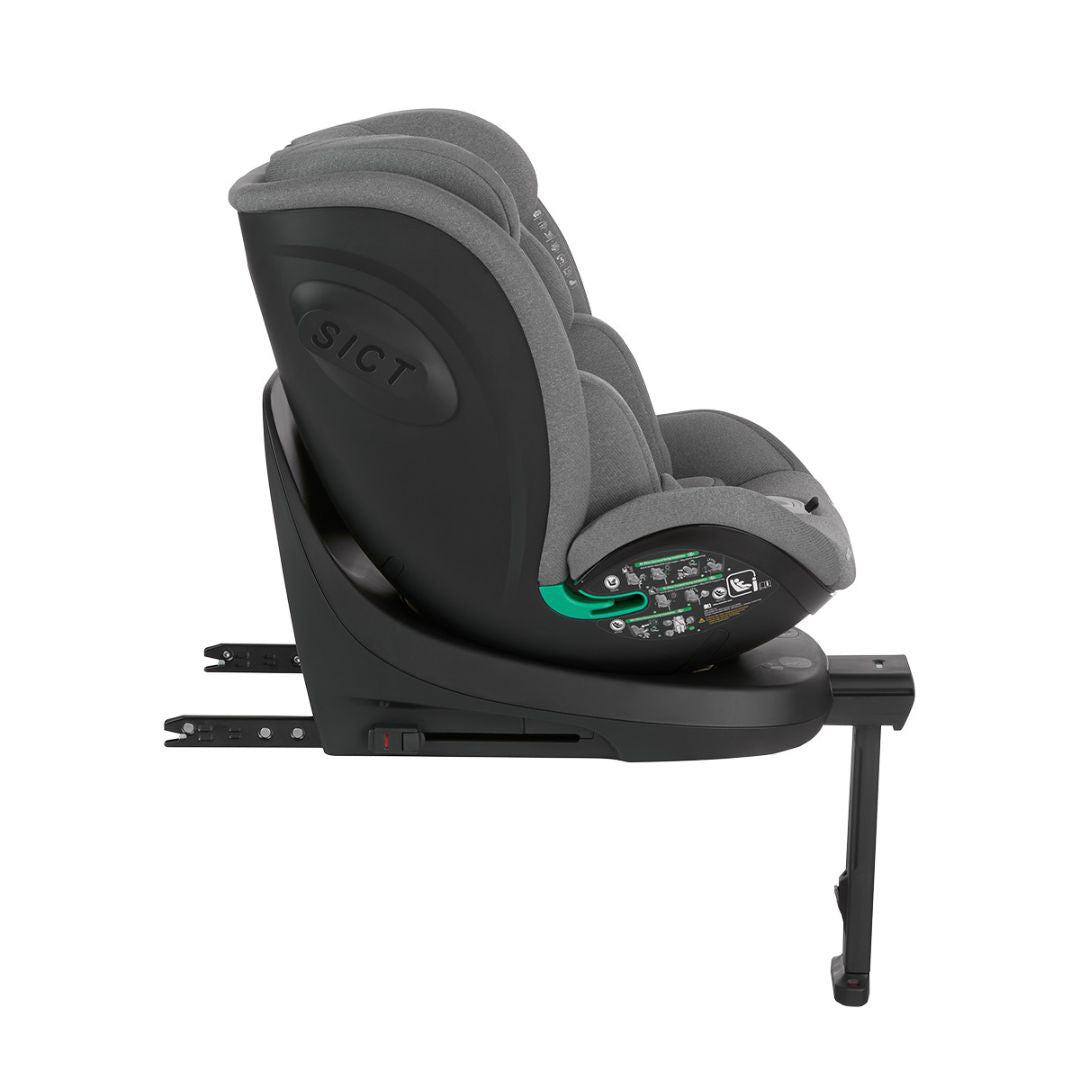 KikkaBoo® Otroški avtosedež 360° i-Twist i-SIZE (40-150 cm) Light Grey KikkaBoo