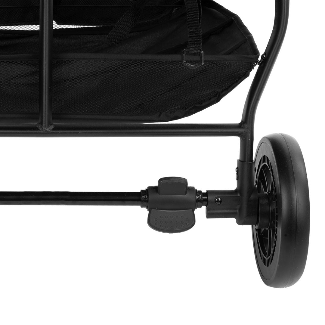 KikkaBoo® Otroški voziček za dvojčke Happy 2 Light Grey KikkaBoo