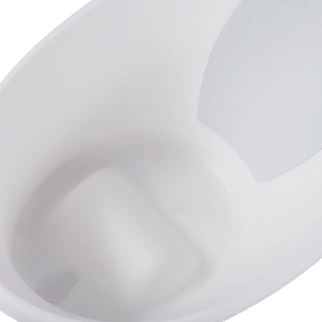 Shnuggle® Otroška banjica Baby White/Grey (0-12m) Shnuggle