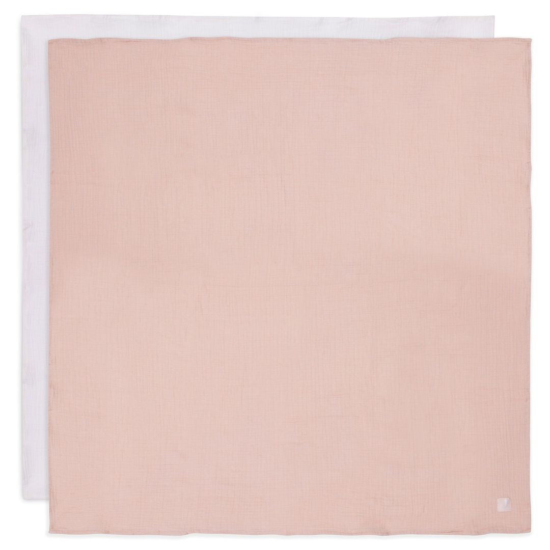 Jollein® Komplet dveh tetra pleničk Wild Rose/Ivory 115x115cm Jollein