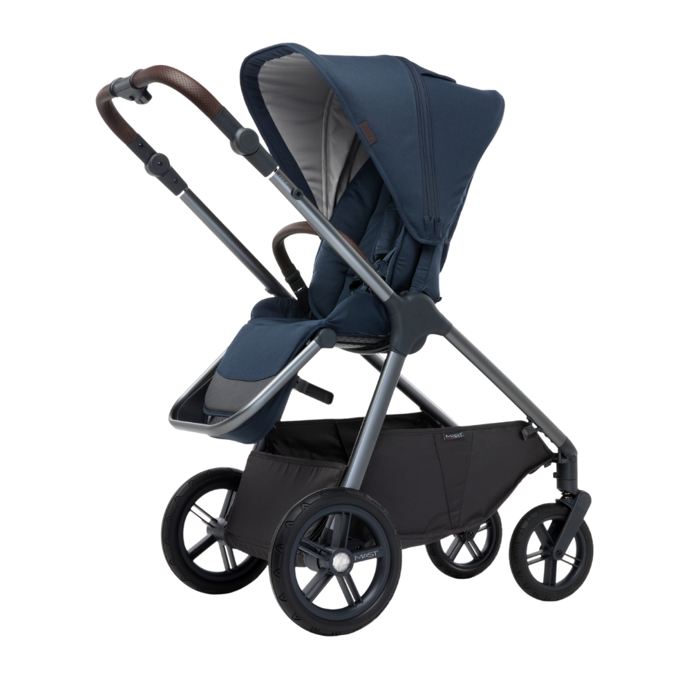 MAST® M5X Kompaktni otroški voziček 2v1 Blueberry Mast