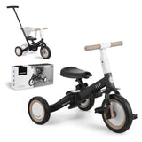 KikkaBoo® Triciclo 5in1 Flip Black