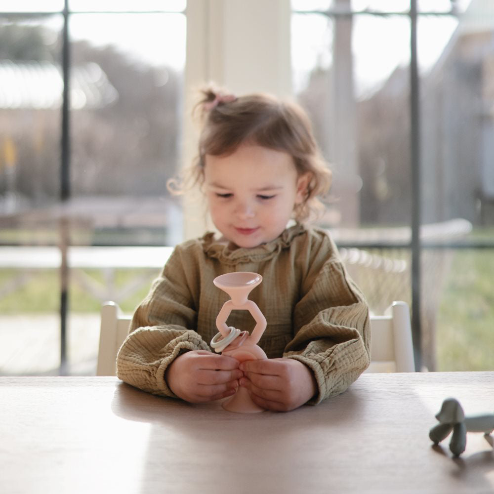 Mushie® Silikonska igrača HexaPop - Shifting Sand Mushie