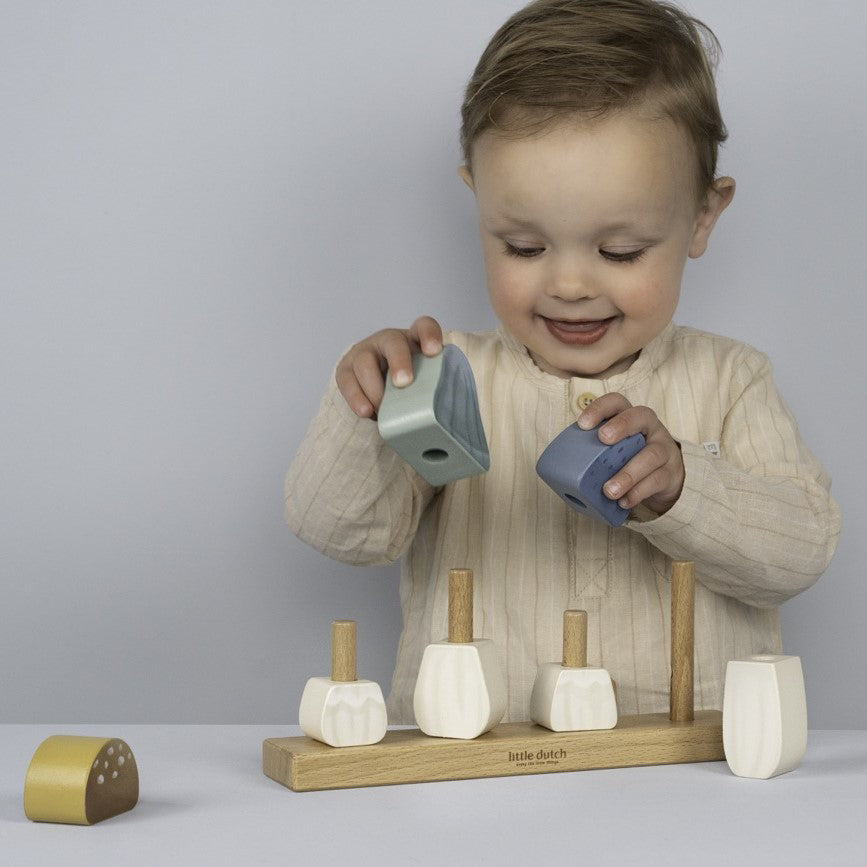 Little Dutch® Lesena natikanka Gobice Forest Friends FSC Little Dutch