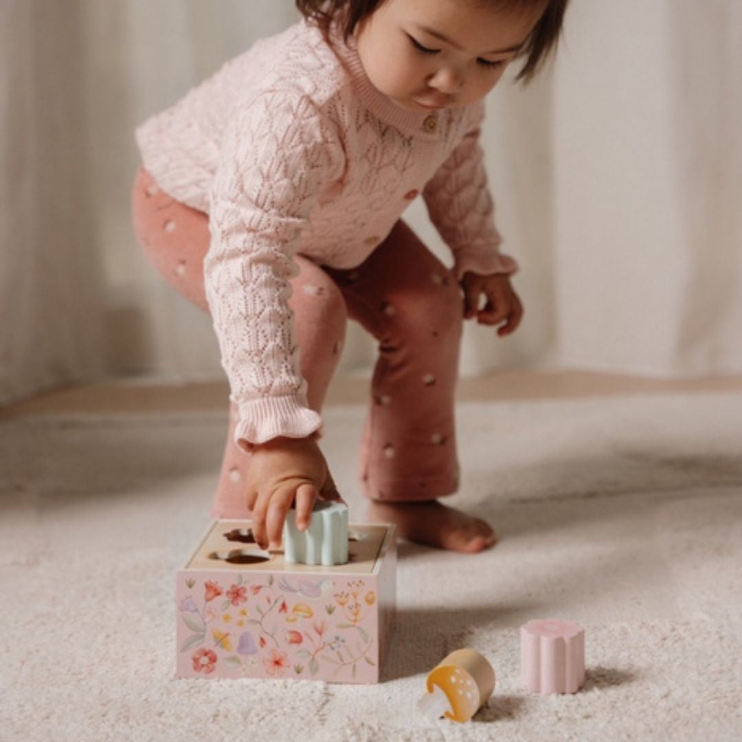 Little Dutch® Kocka za razvrščanje oblik Fairy Garden Little Dutch