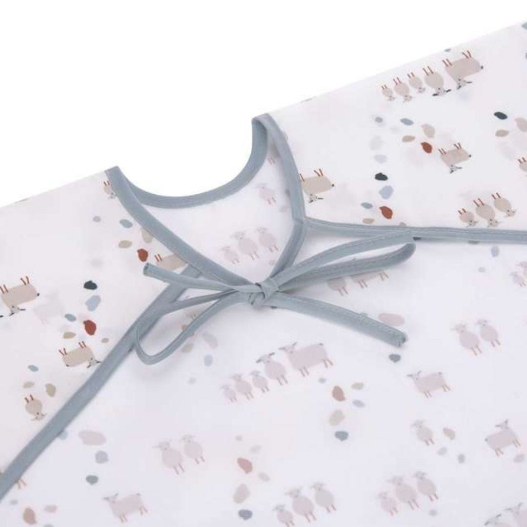 Lässig® Slinček z rokavi 2 kosa Tiny Farmer Sheep Blue Lässig