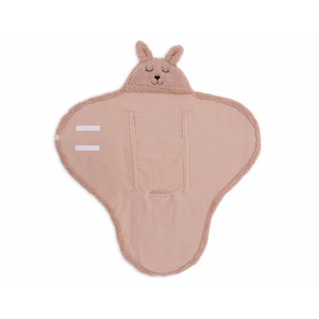 Jollein® Odeja za avtosedež Bunny Wild Rose 105x100 Jollein