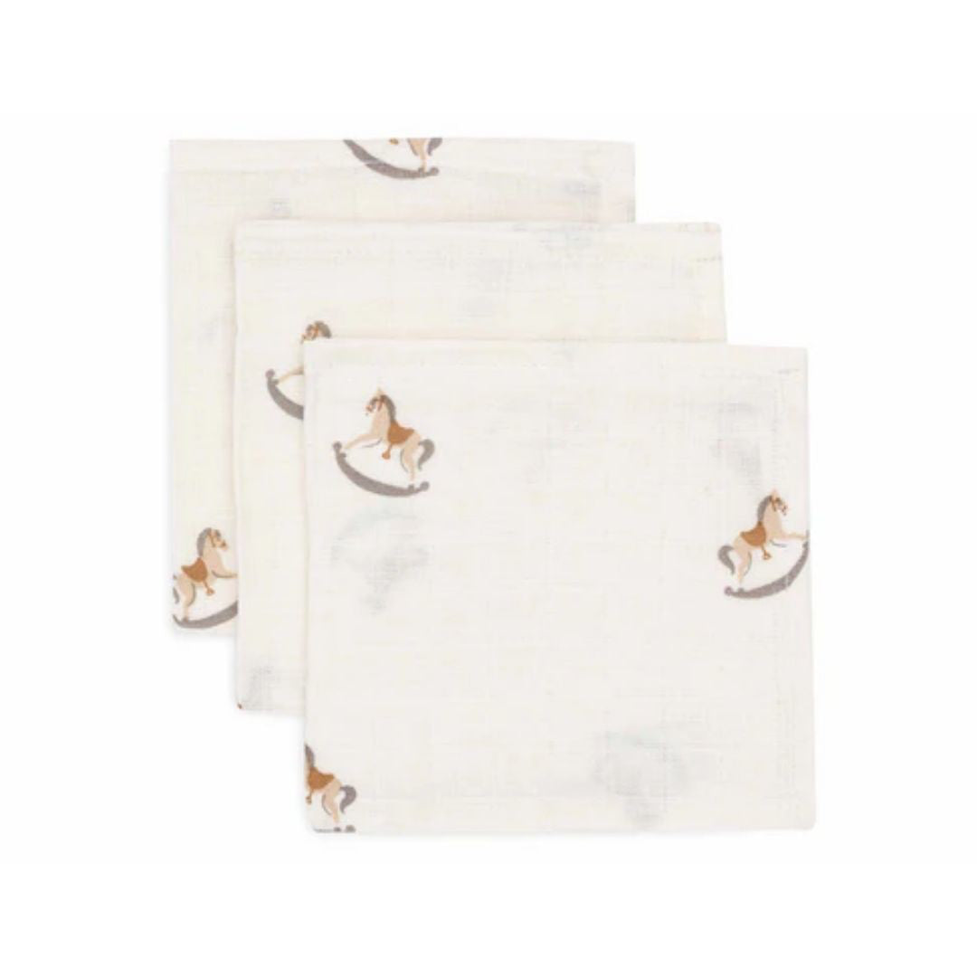 Jollein® Komplet 3 tetra pleničk Nostalgic Ride 31x31 cm Jollein