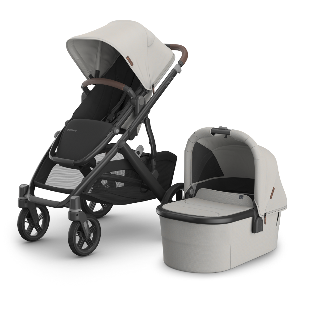 UPPAbaby® Voziček s košaro 2v1 Vista V3 Savannah UPPAbaby