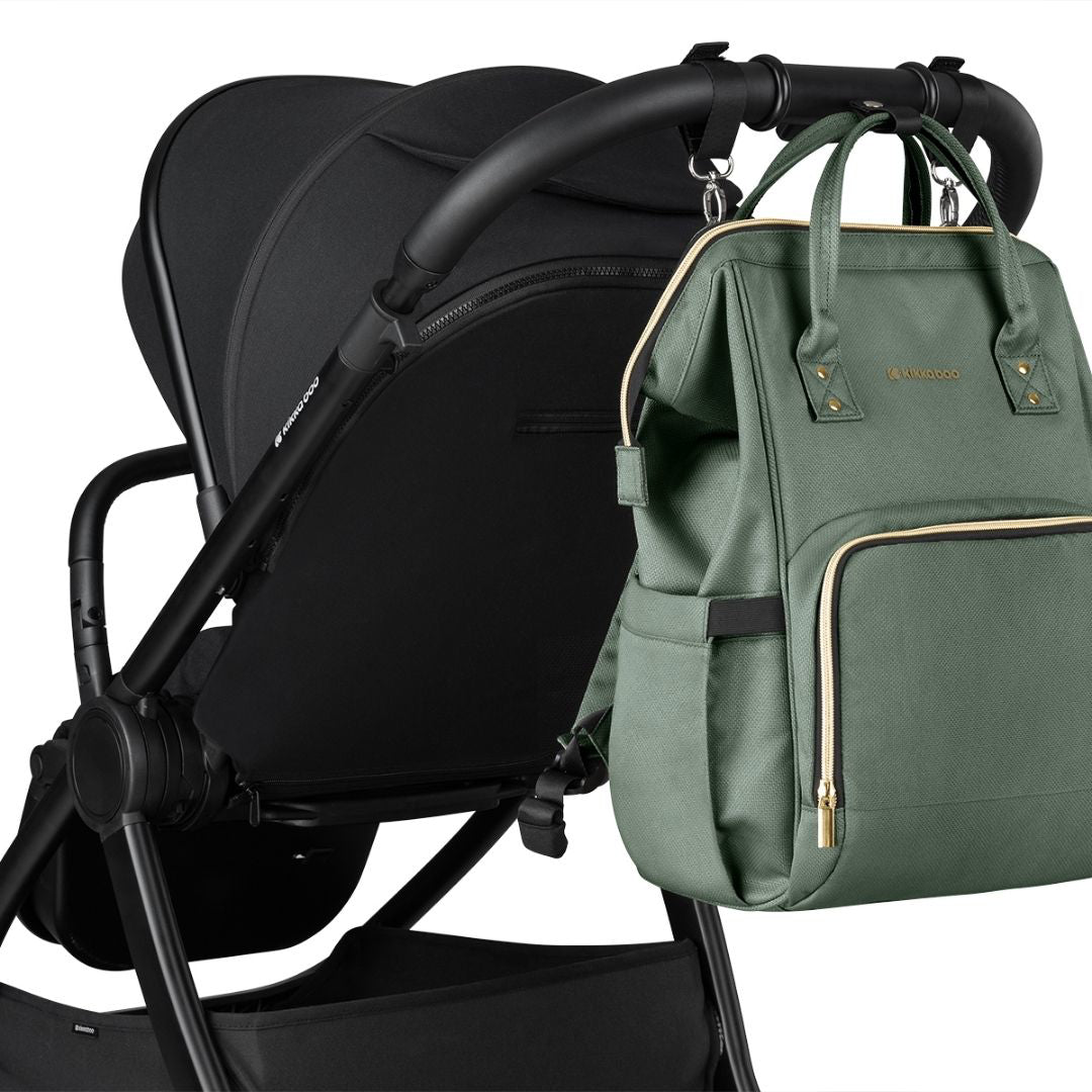 KikkaBoo® Previjalni nahrbtnik Siena Army Green 2025 KikkaBoo