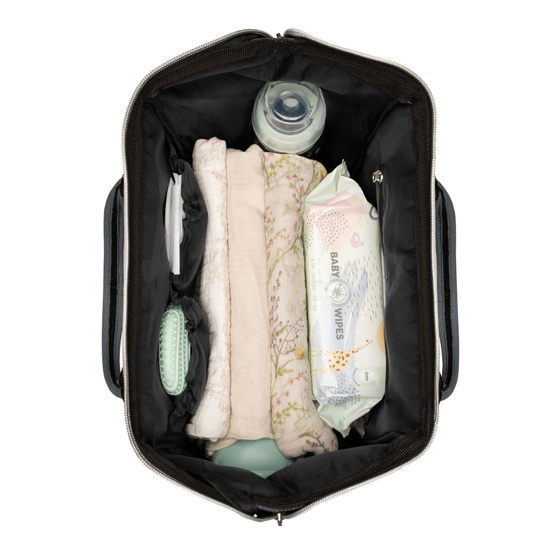 KikkaBoo® Previjalni nahrbtnik Siena Dark Grey 2025 KikkaBoo