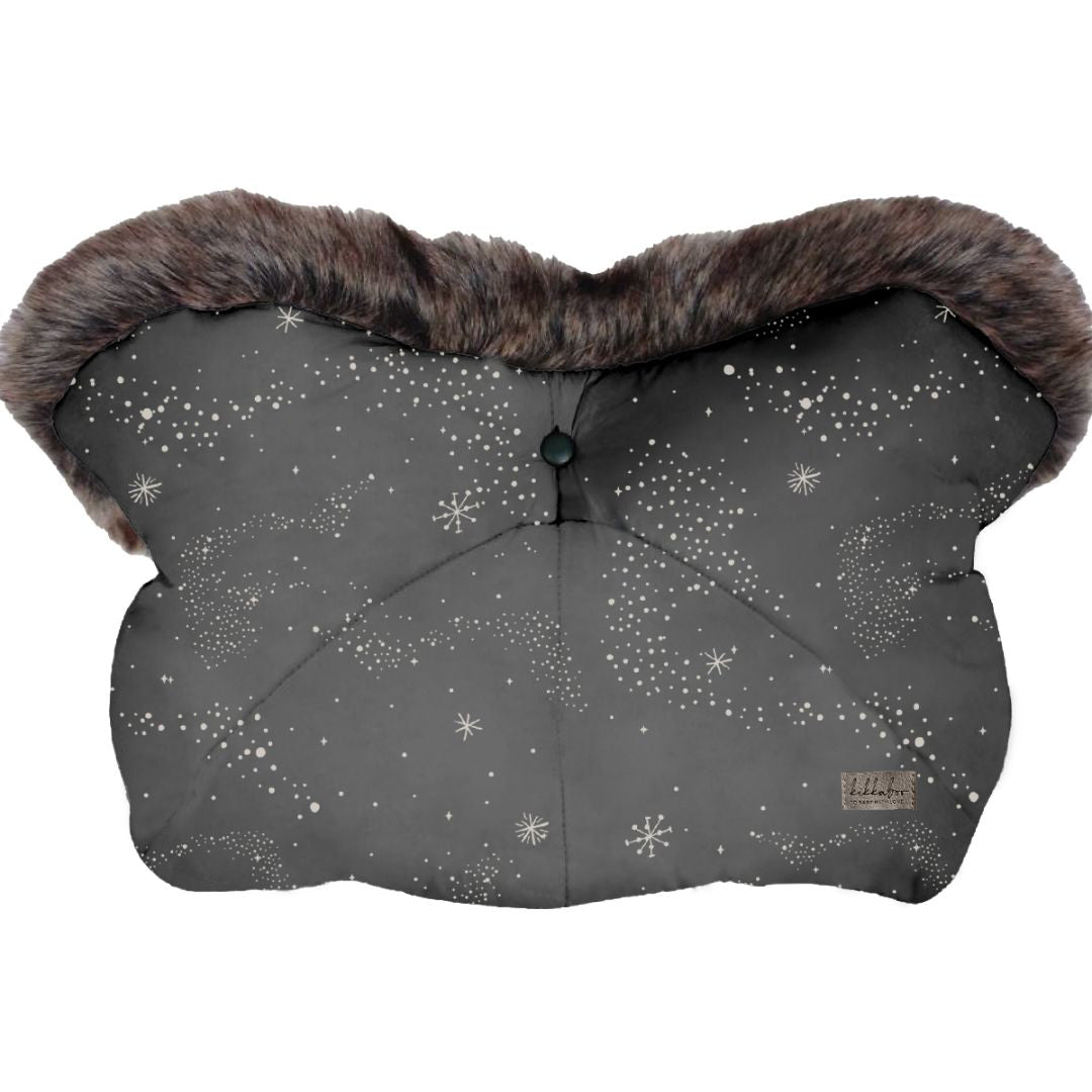 KikkaBoo® Enojna rokavica za voziček Trendy Galaxy Grey KikkaBoo