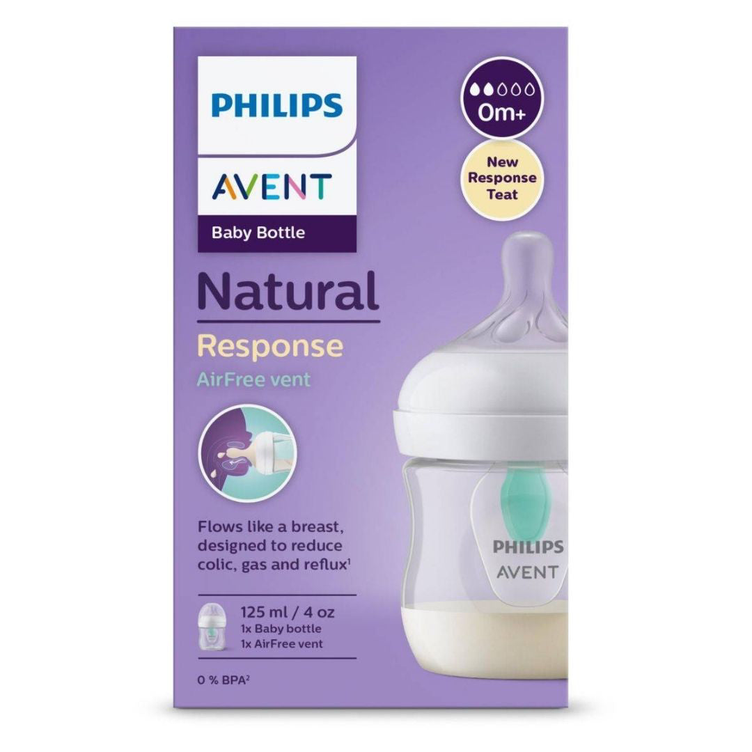 Philips AVENT® Steklenička s cucljem Natural Response AFV 125ml Philips AVENT