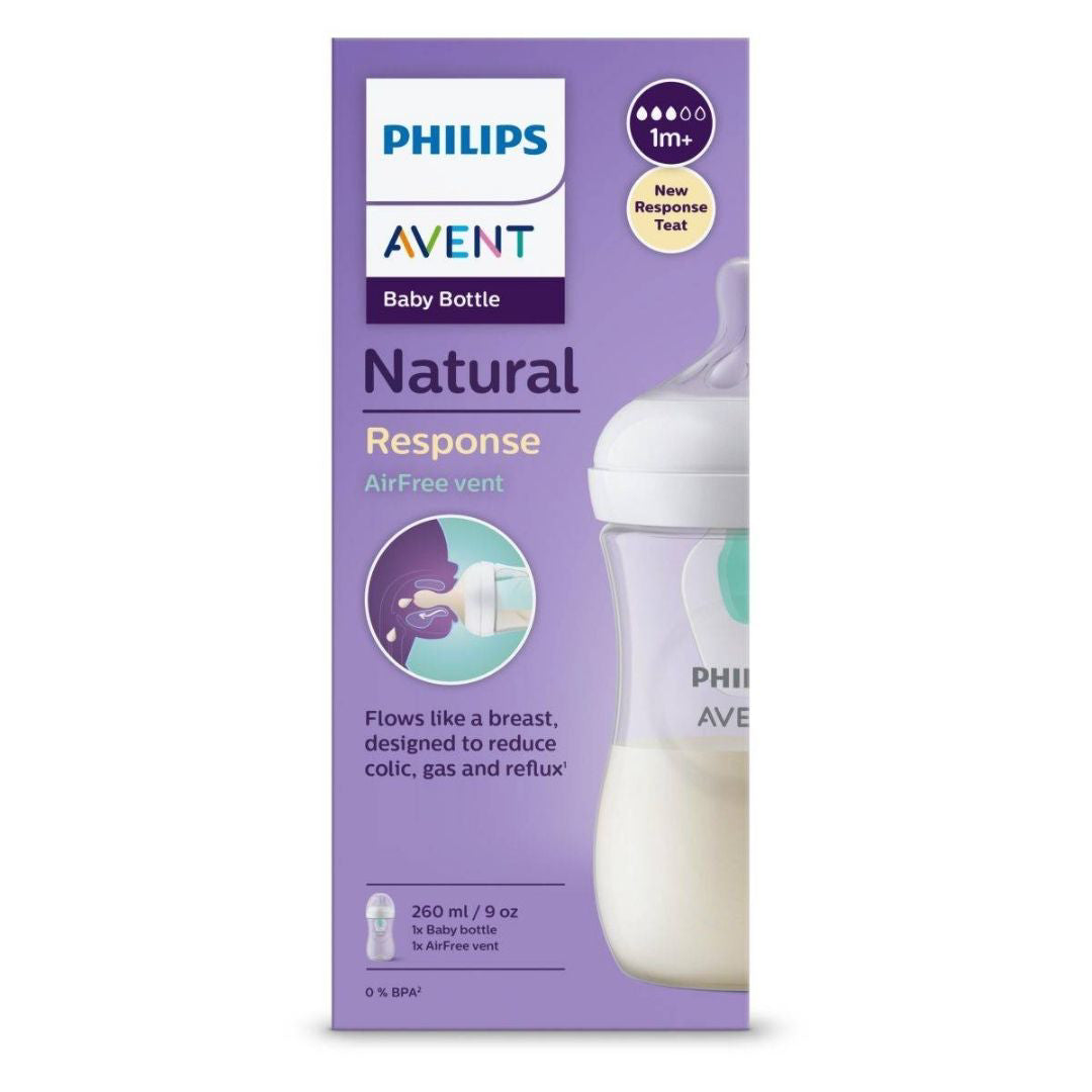 Philips AVENT® Steklenička s cucljem Natural Response AFV 260ml Philips AVENT
