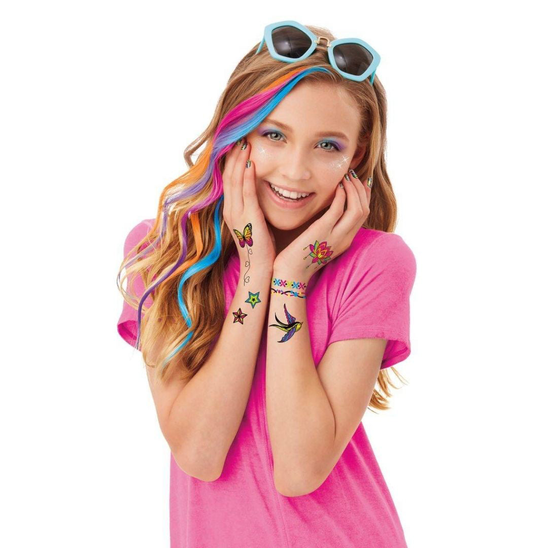 CrazArt® Set 4v1 za telo, nohte, lase in ličila Neon Craze CrazArt