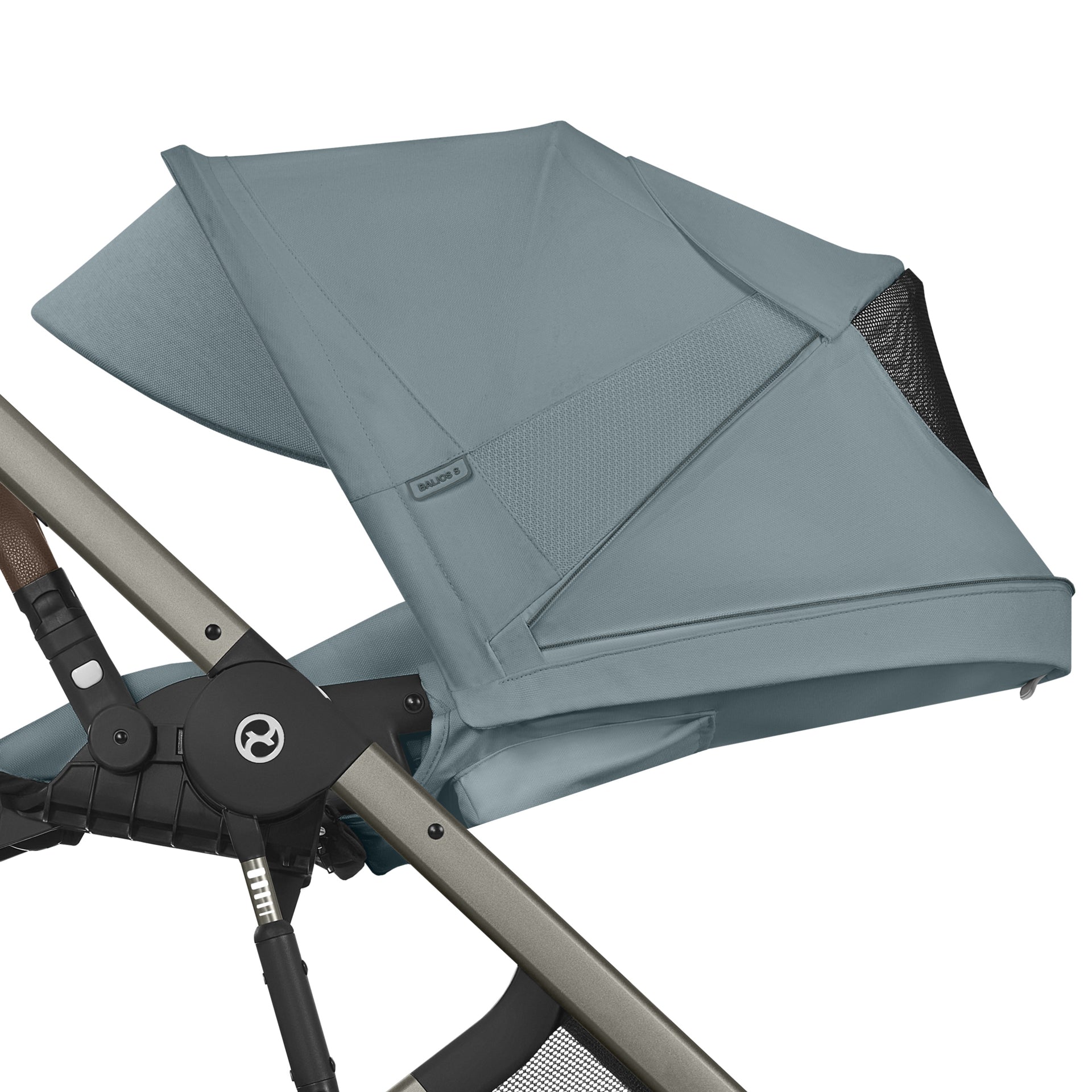 Cybex® Otroški voziček 3v1 Balios S Lux + Avtosedež Cloud G Stormy Blue (+ Rain cover) Cybex