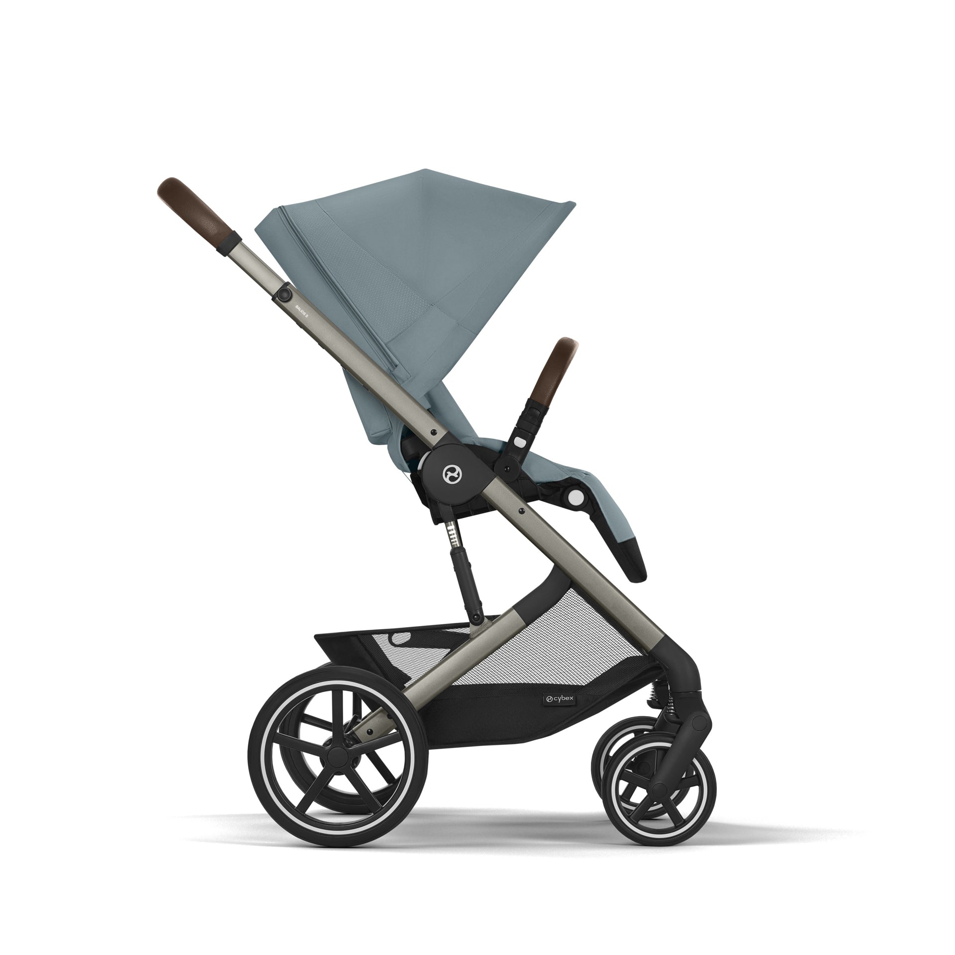 Cybex® Otroški voziček 3v1 Balios S Lux + Avtosedež Cloud G Stormy Blue Cybex