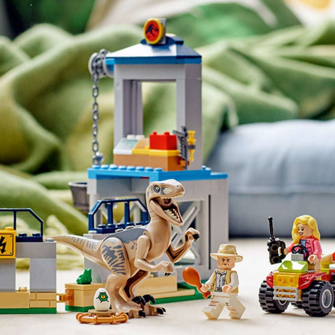 Lego® Jurassic World™ Pobeg velociraptorja Lego