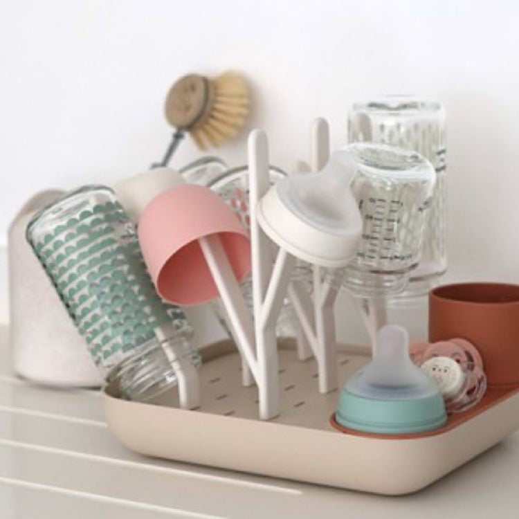 Béaba® Forest odcejalnik za stekleničke Terracotta / Clay Béaba