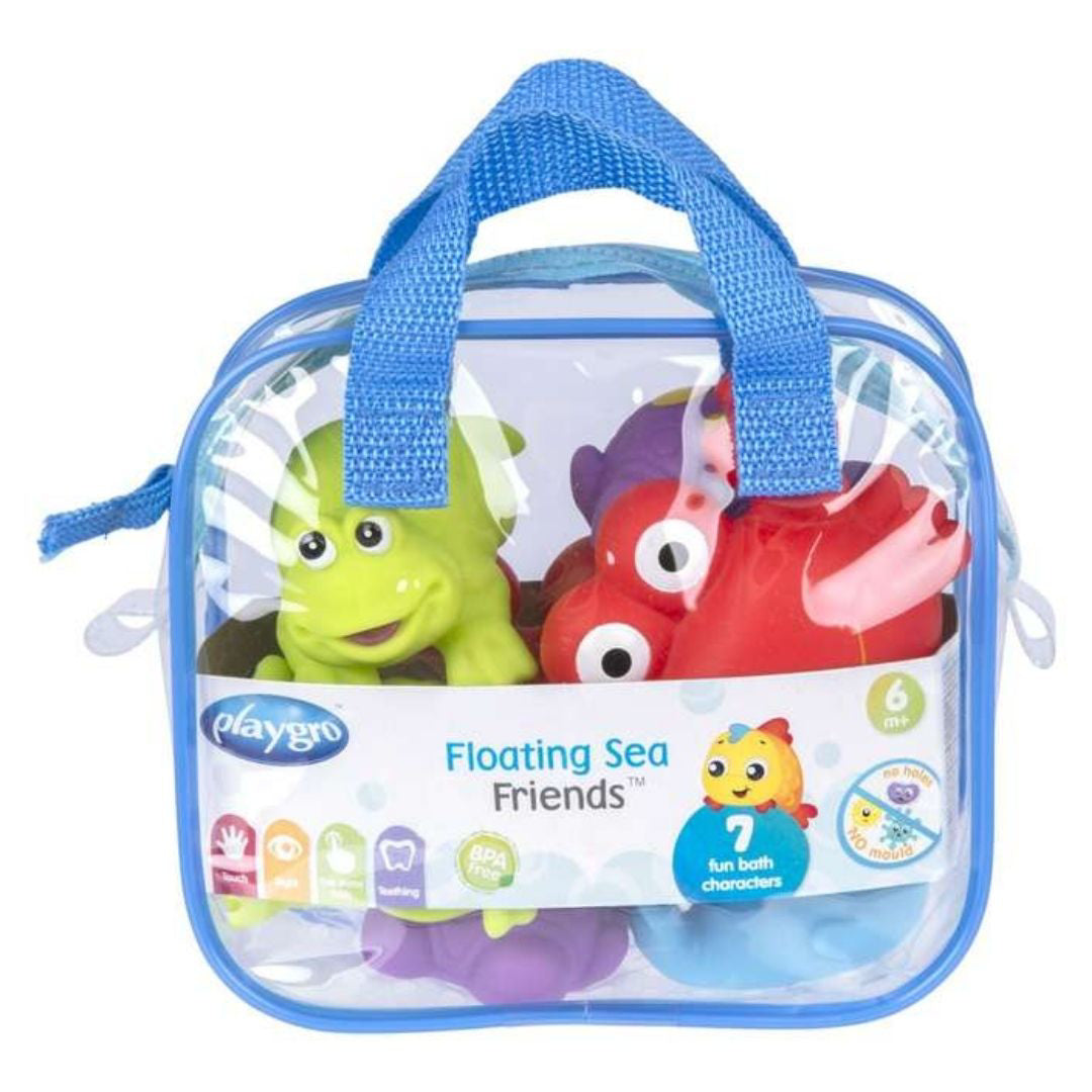 Playgro® Kopalna igrača Morske živali 7 kos Blue Playgro