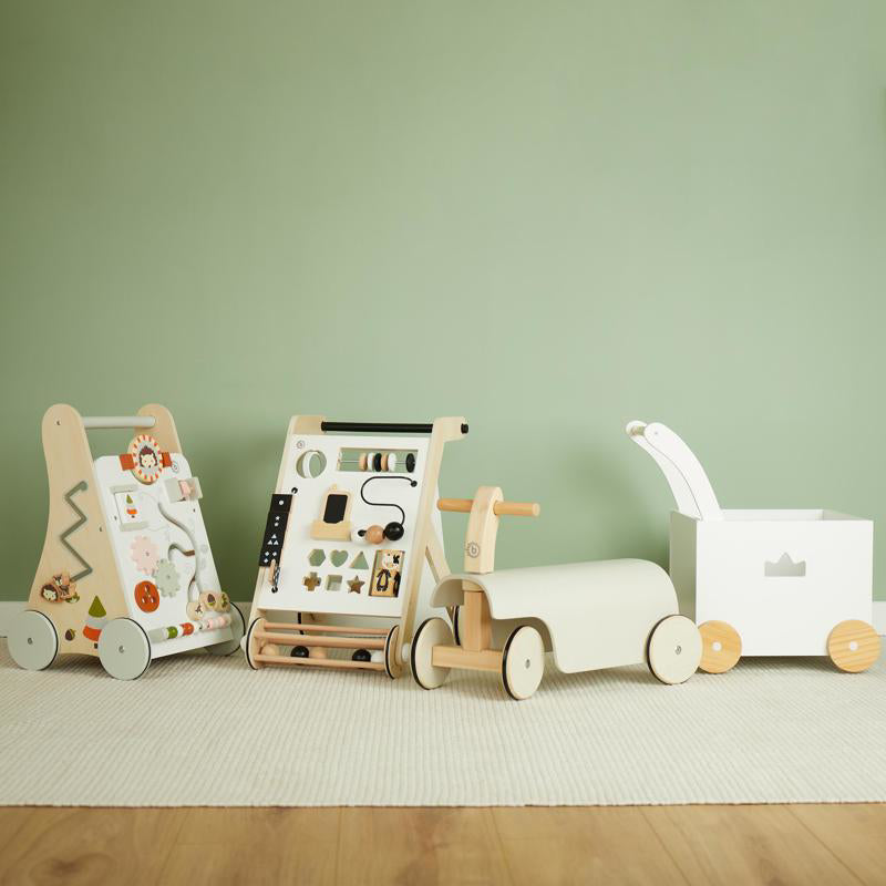 Bieco® Aktivnostni leseni voziček Bieco