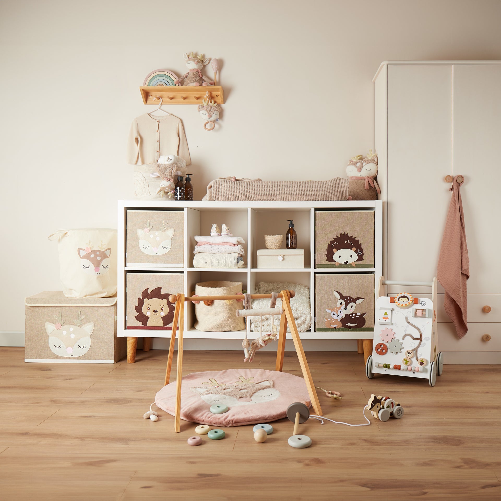 Bieco® Zabojnik za shranjevanje igrač Srnica Bieco