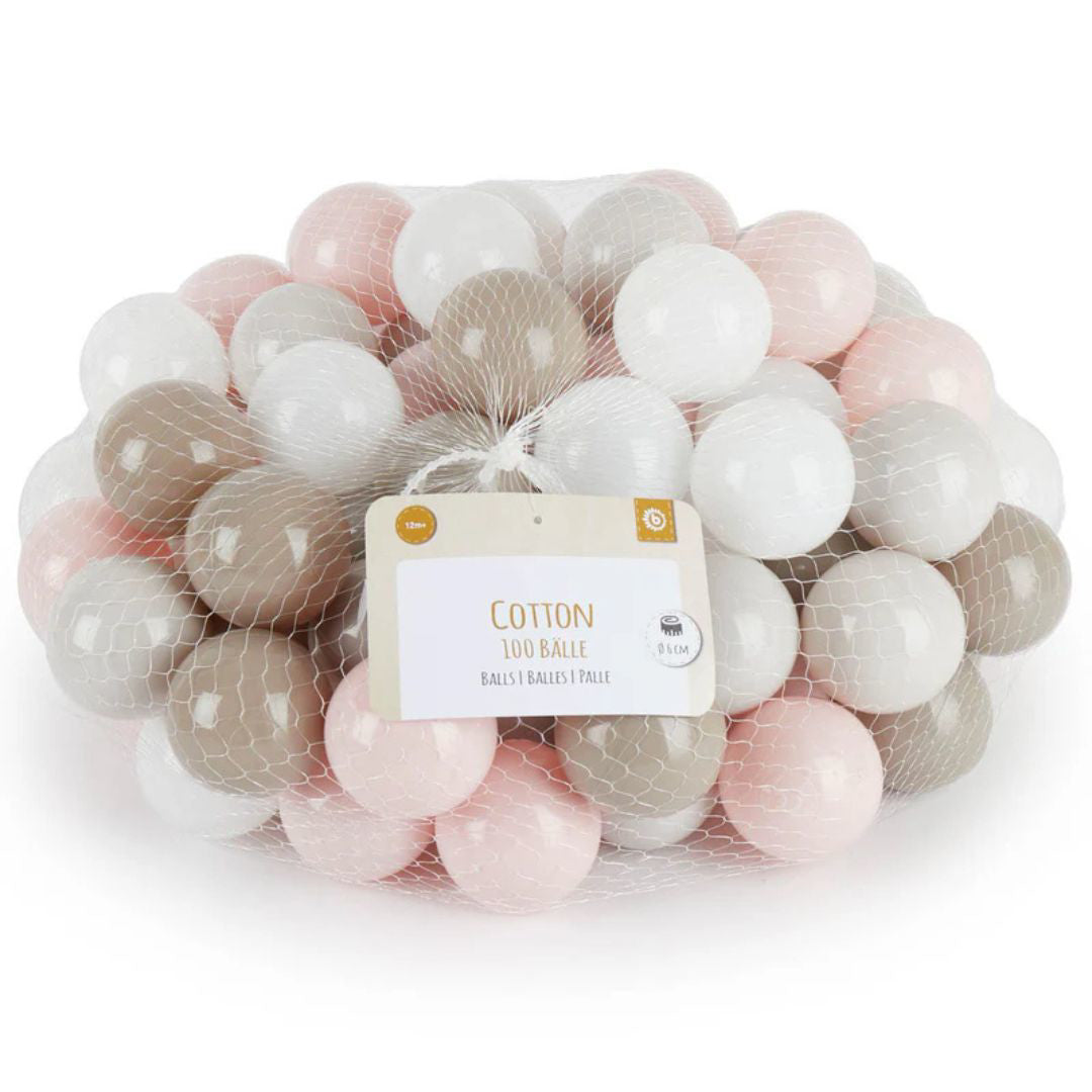 Bieco® Žogice za bazenček Cotton 100 kos Bieco