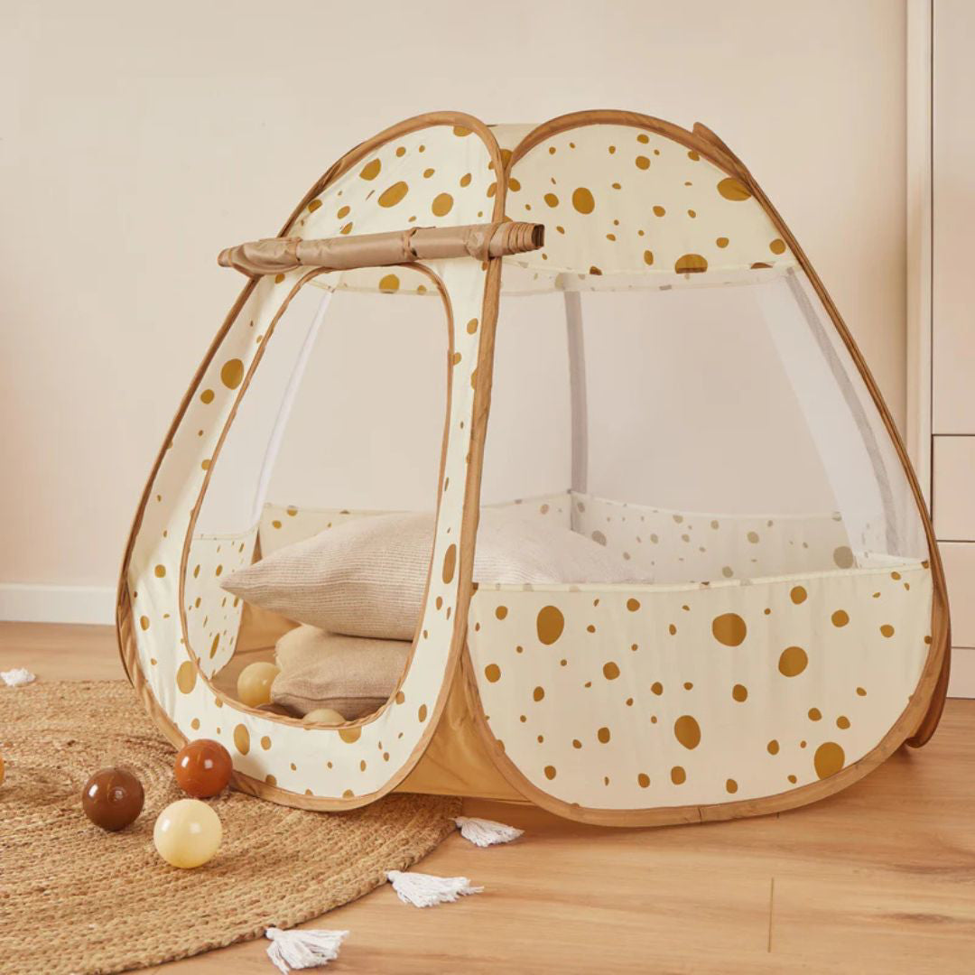 Bieco® Igralni šotor s 50 žogicami Dots Bieco