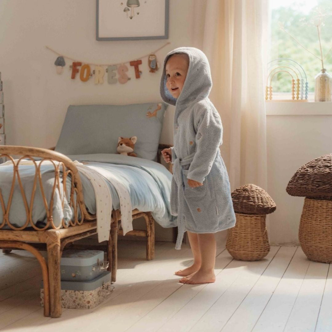 Little Dutch® Otroški kopalni plašček Blue 86/92 Little Dutch