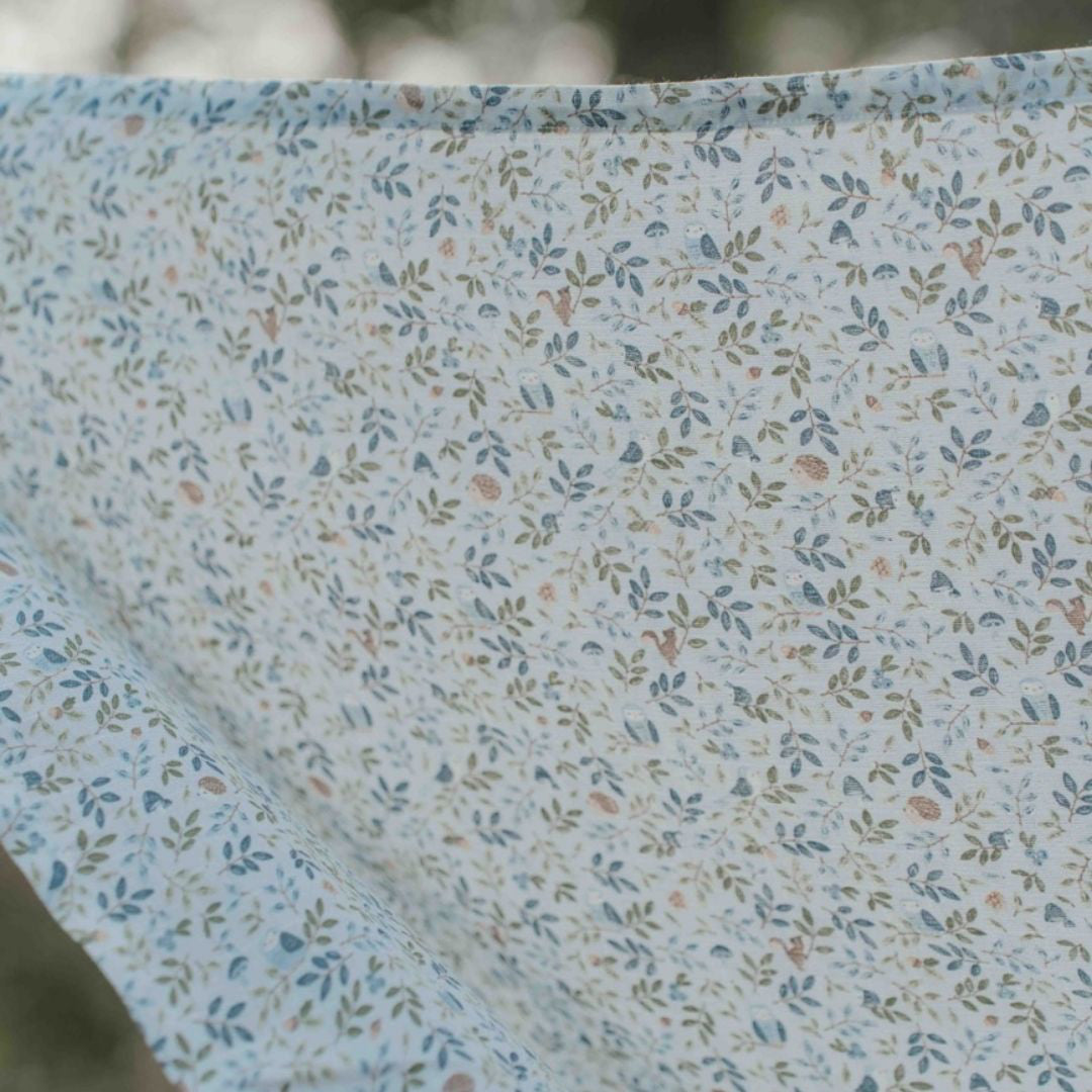 Little Dutch® Komplet 2 tetra pleničk Forest Adventure/Denim Blue 70x70 Little Dutch