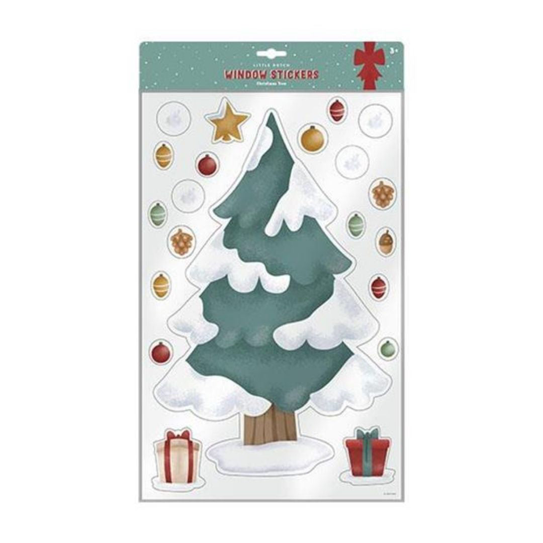 Little Dutch® Nalepke za steklo Božično drevo Christmas Little Dutch