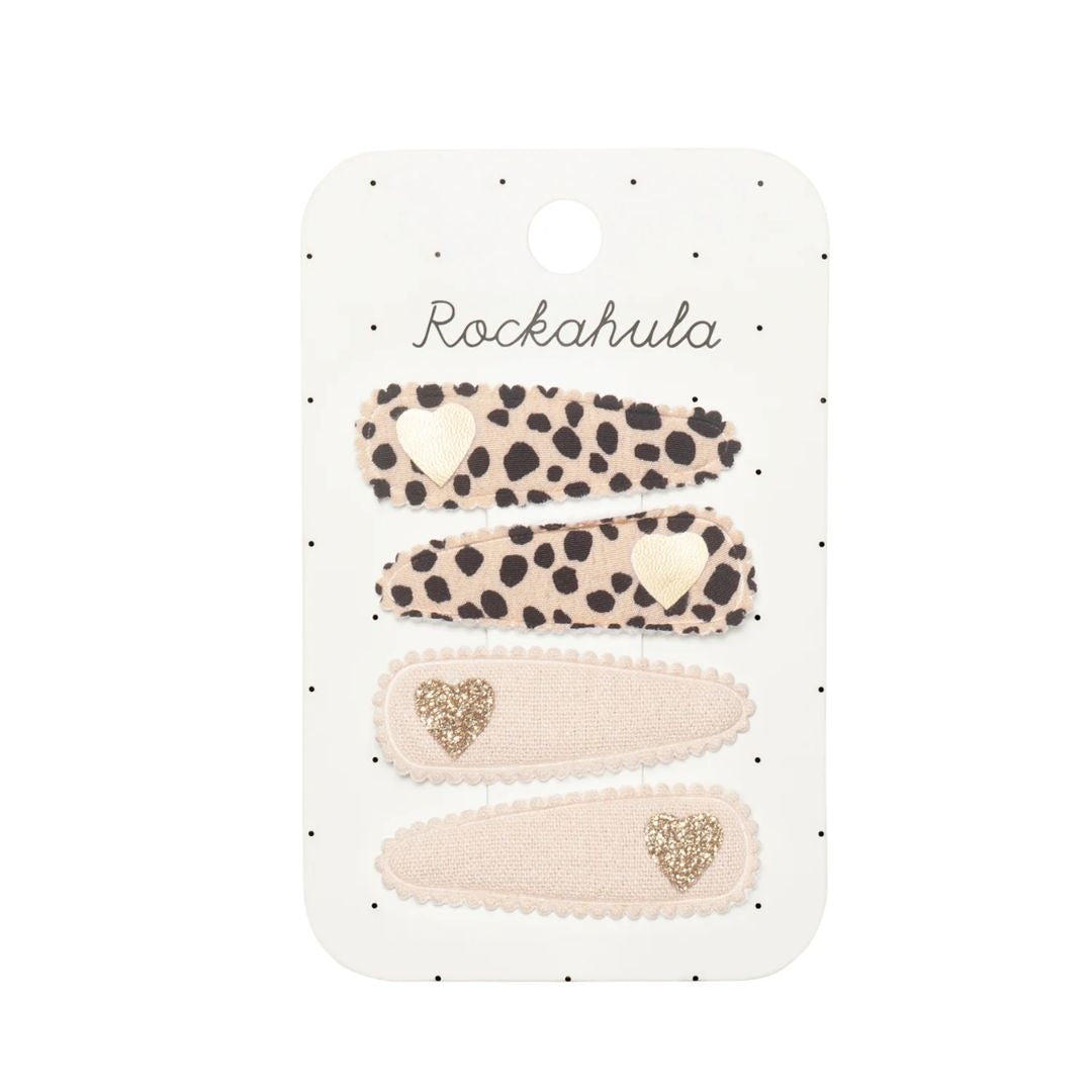 Rockahula® Sponke za lase Leopard Heart Fabric Rockahula