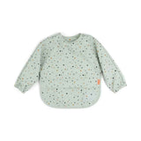 Done by Deer® Podbradnjak s rukavima Happy Dots Green