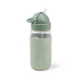 Done by Deer® Bočica s slamkom Elphee Green 350 ml