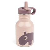 Done by Deer® Metalna bočica sa slamkom Ozzo Powder 350 ml