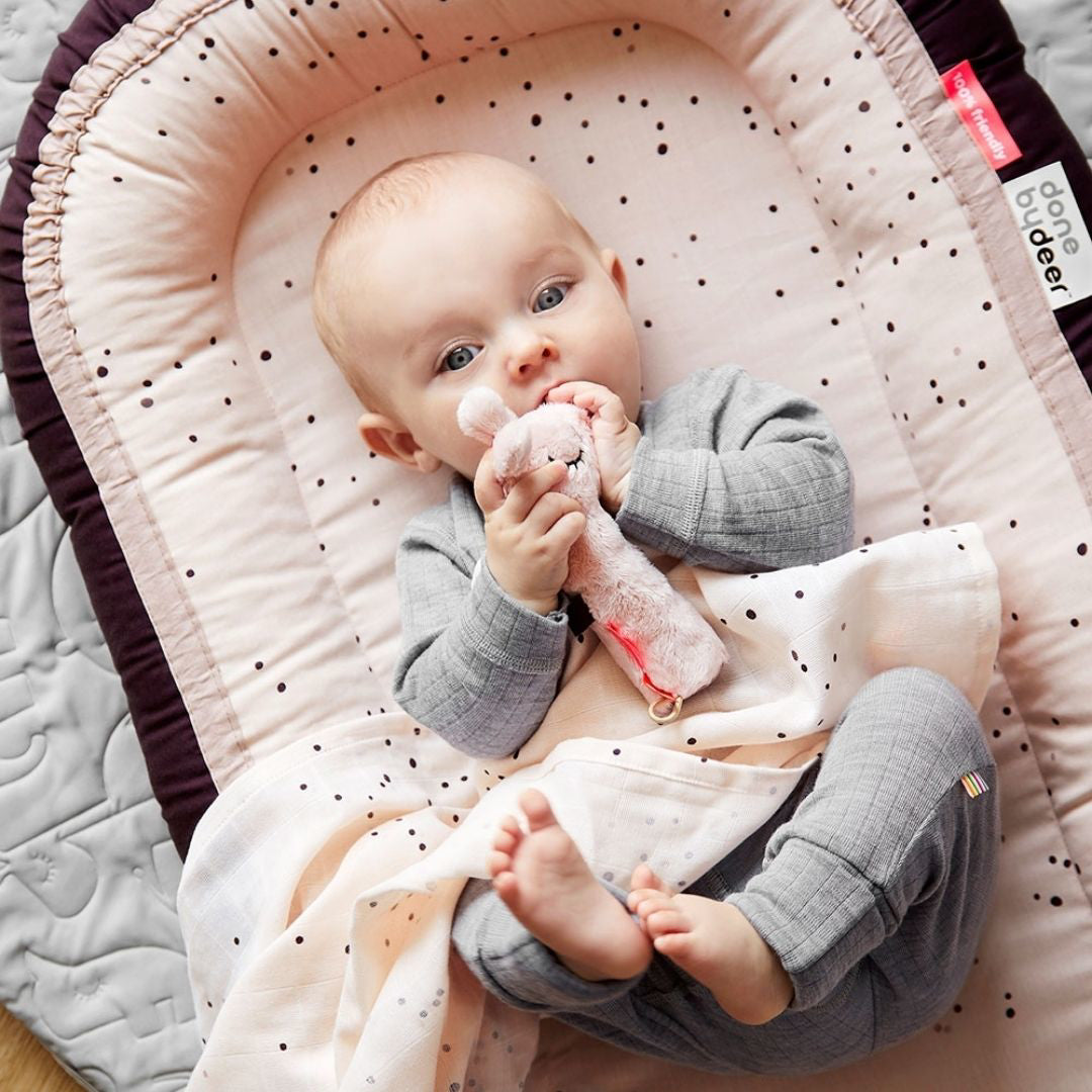 Done by Deer® Komplet povijalnih pleničk Dreamy dots Powder 120x120 Done by Deer