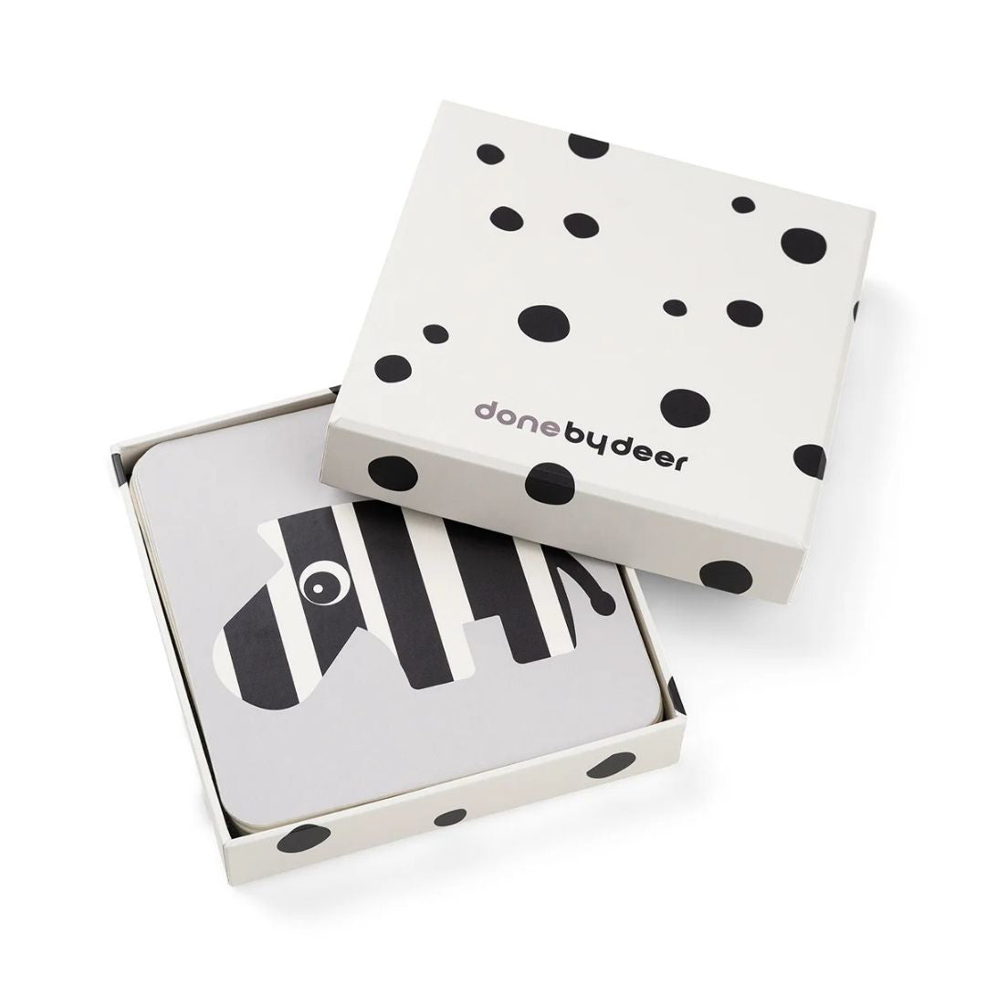 Done by Deer® Kontrastne kartice Deer friends Done by Deer