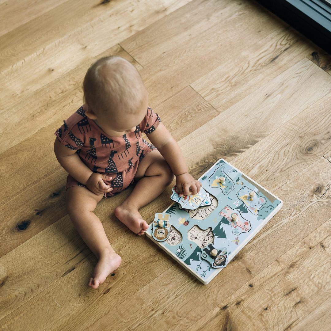 Free2Play® Lesena zvočna vstavljanka v Džungli Free2Play