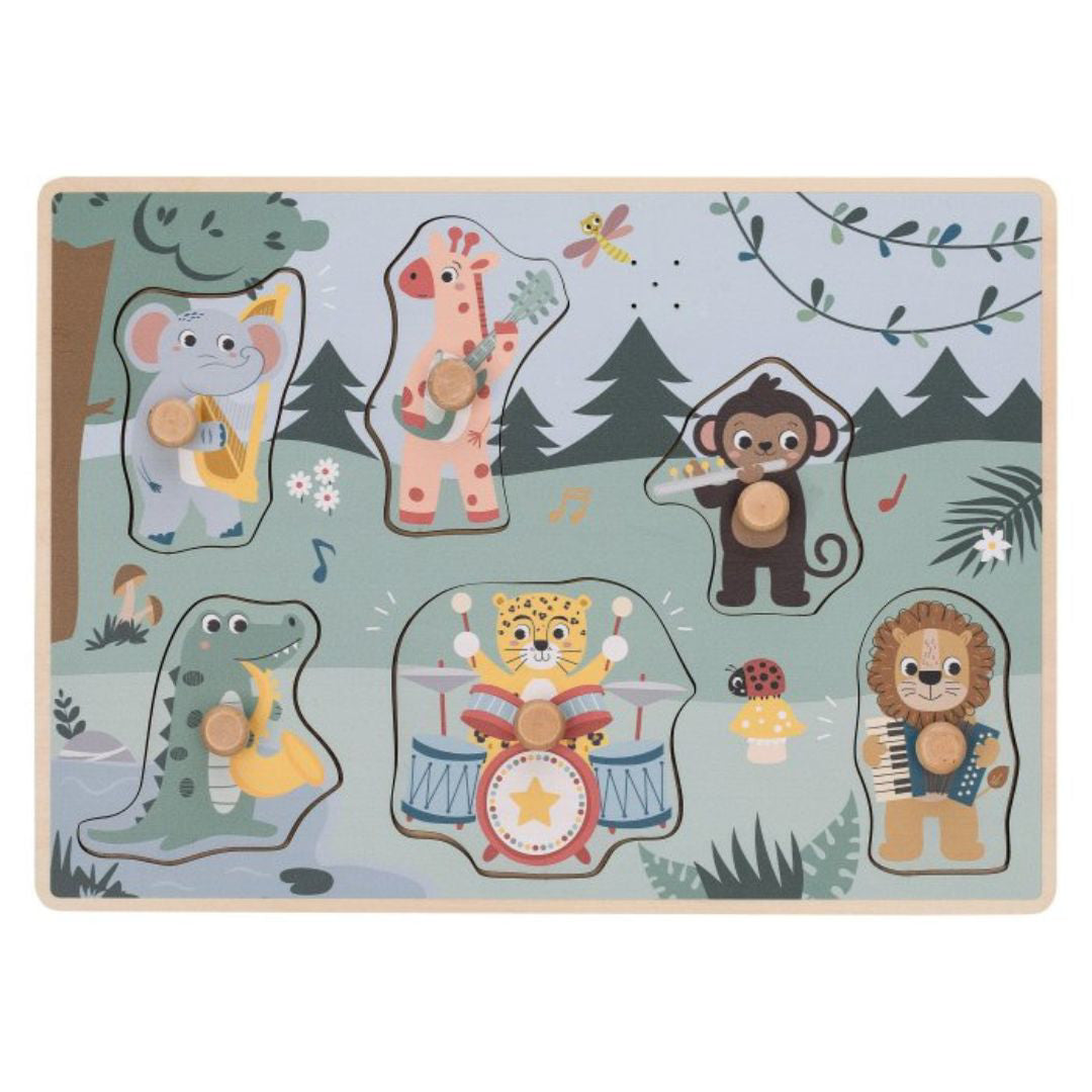 Free2Play® Lesena zvočna vstavljanka v Džungli Free2Play