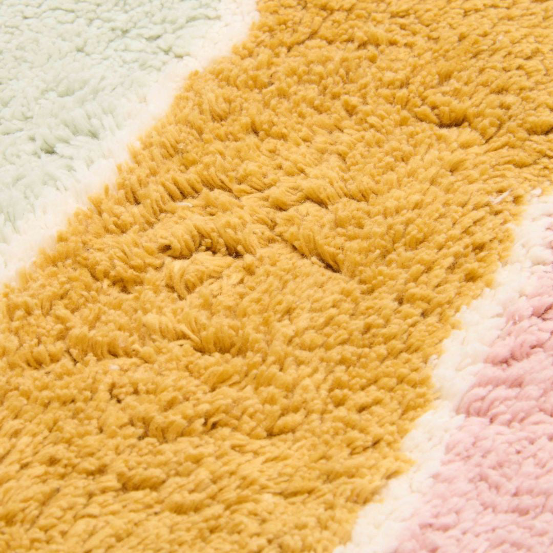 Little Dutch® Otroška pralna preproga iz 100% bombaža Pure Pink Little Dutch