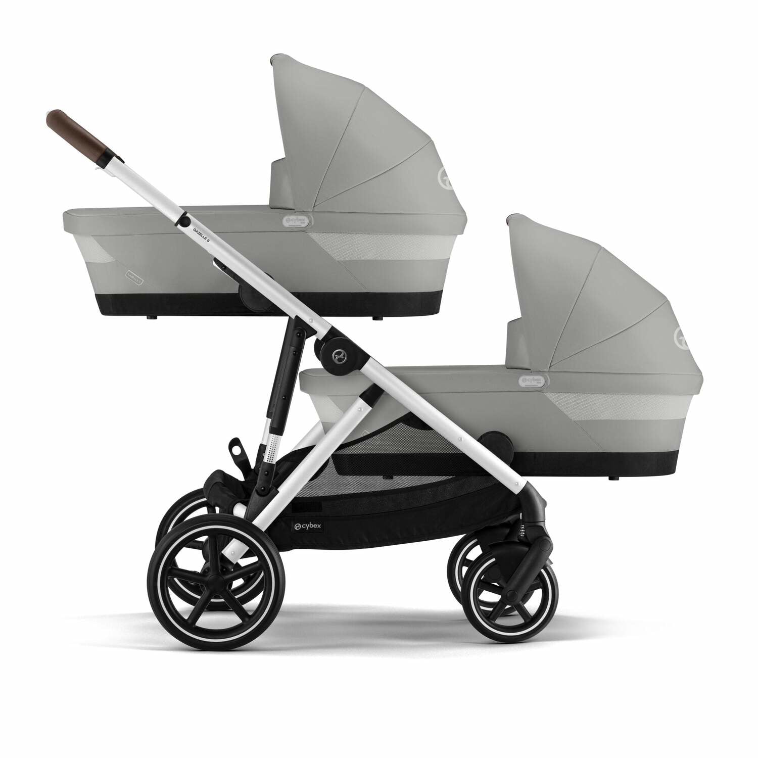 Cybex® Košara za otroški voziček Gazelle™ S Stone Grey Cybex