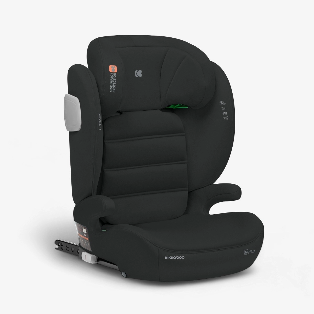 KikkaBoo® Otroški avtosedež i-Track i-SIZE (100-150 cm) Black KikkaBoo