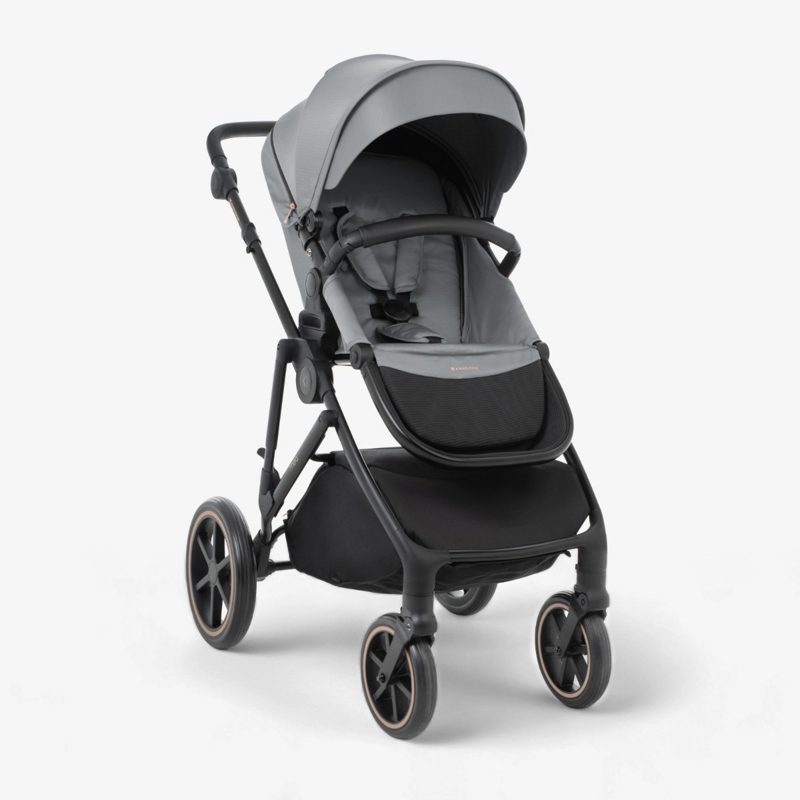 KikkaBoo® Otroški voziček s košaro 2v1 Thea Grey KikkaBoo