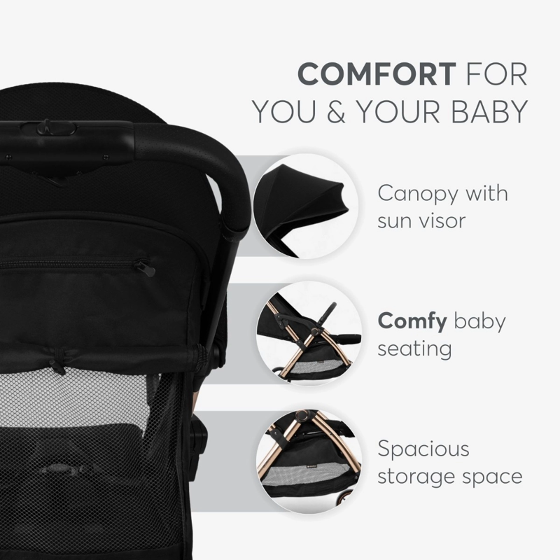 KikkaBoo® Otroški voziček Eden Army Green KikkaBoo