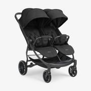 KikkaBoo® Otroški voziček za dvojčke Happy 2 Black KikkaBoo