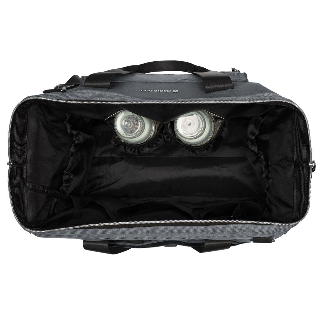 KikkaBoo® Previjalna torba Maxi Grey NEW 2025 KikkaBoo